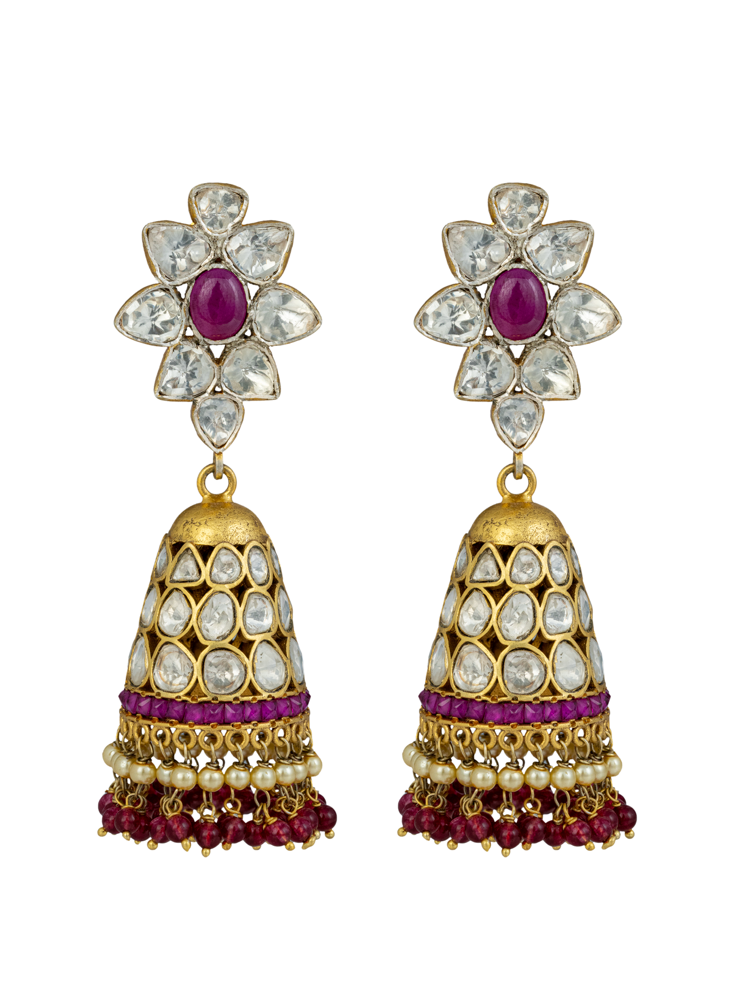 Silver Ekanta Earring