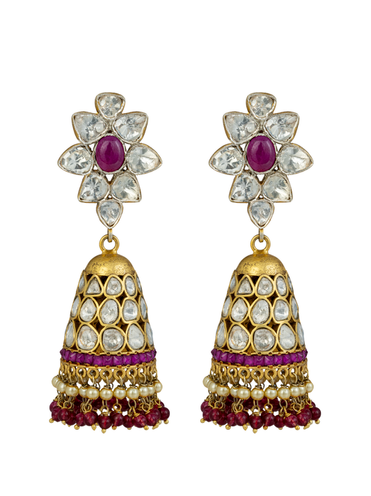 Silver Ekanta Earring