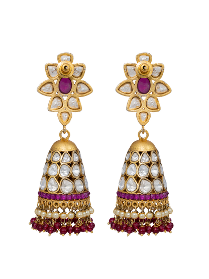 Silver Ekanta Earring