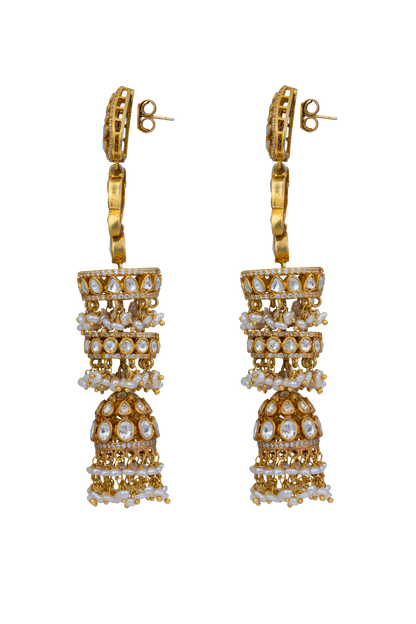 Silver Pariotico Earring