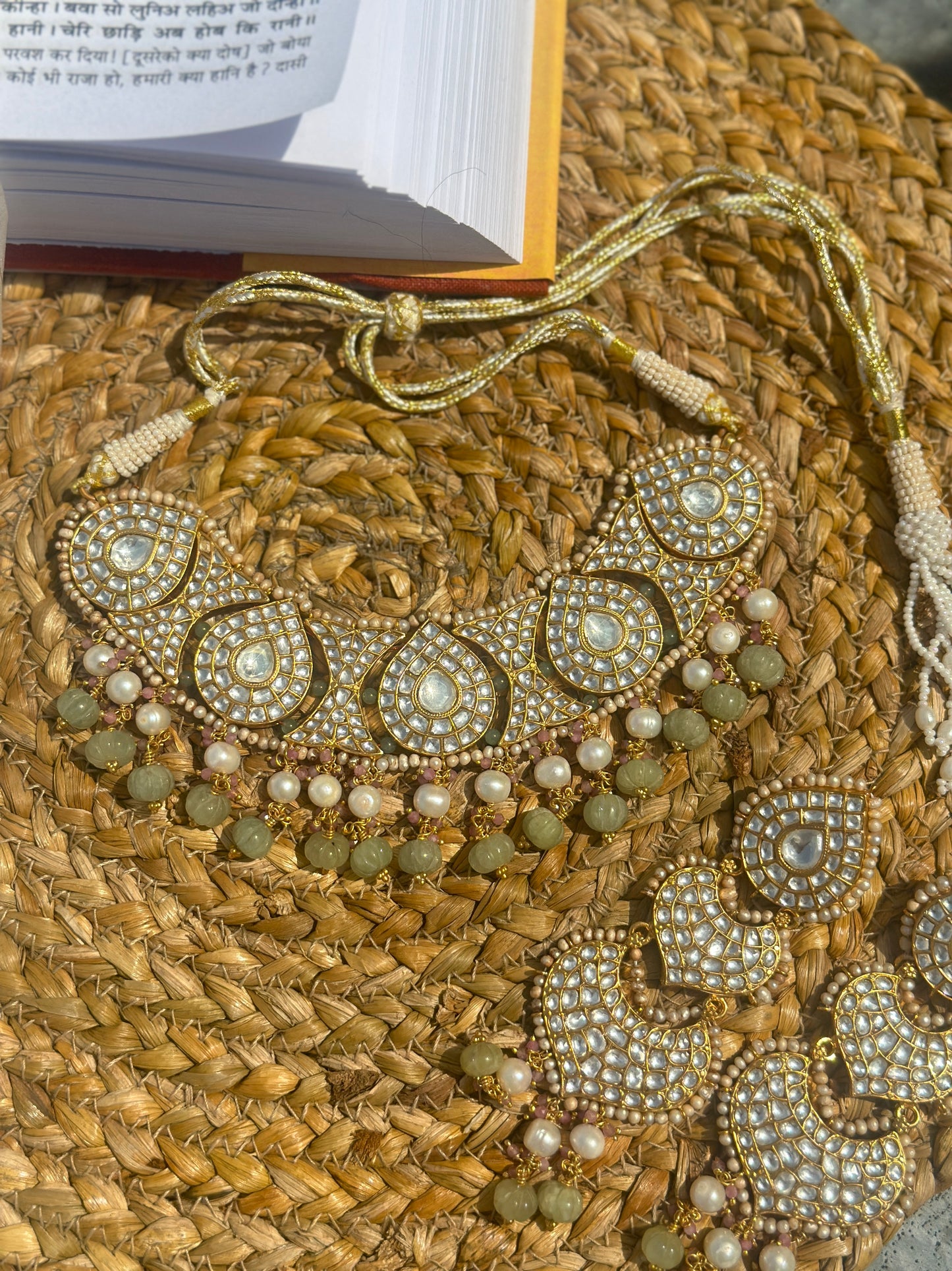 Gulshir Necklace with earrings