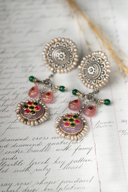 Bestseller Silver Ruhani Danglers